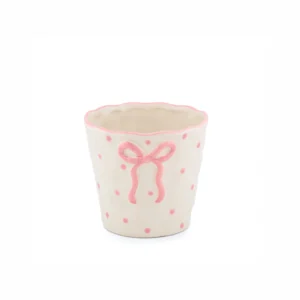 Pink Bow Planter