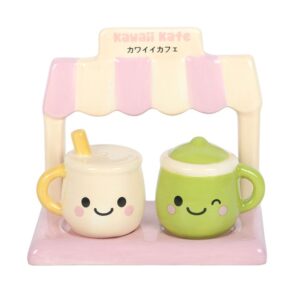 Kawaii Latte Salt and Pepper Shakers