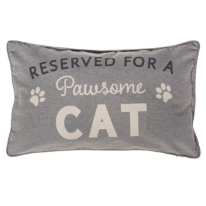 Grey Reserved for Cat Cushion Cover