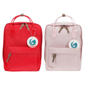 Compact Backpack Red/Pink 8L