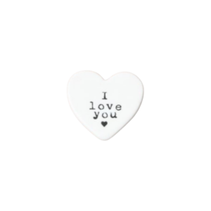 I Love You Heart Token 4cm