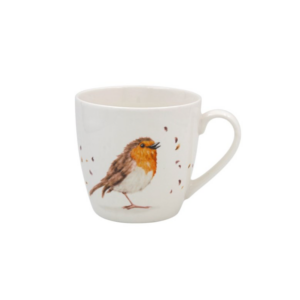Robin Ceramic Mug 13cm
