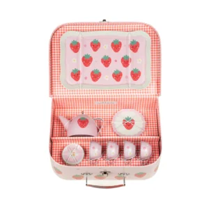 Strawberry Kids Tea Set