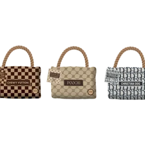 Luxury Dog Handbag Toy