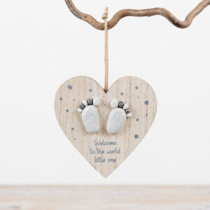 Welcome to the World Heart Decoration